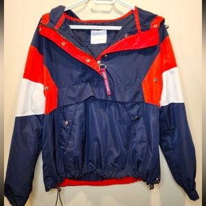 Bershka 1/4 zip windbreaker